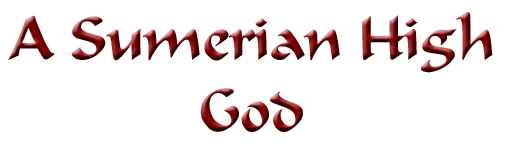 A Sumerian High God