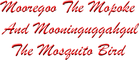 Mooregoo The Mopoke And Mooninguggahgul The Mosquito Bird