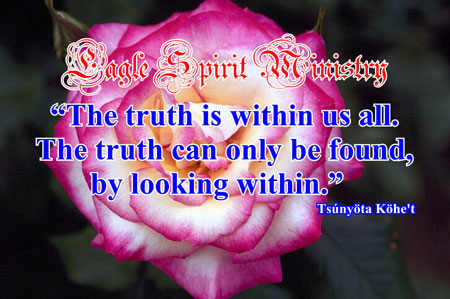 The truth is within us all.