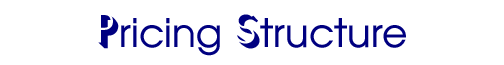 Pricing Structure