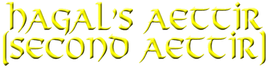 Hagal's AEttir (Second AEttir)'