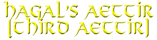 Tyr's AEttir (third AEttir)