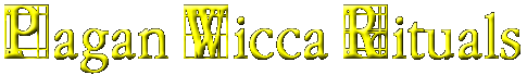 Pagan Wicca Rituals