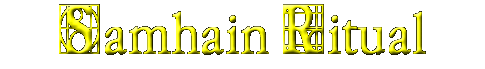 Samhain Ritual