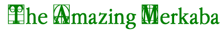 The Amazing Merkaba