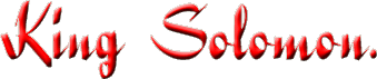 King Solomon